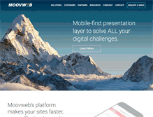 Tablet Screenshot of moovweb.com